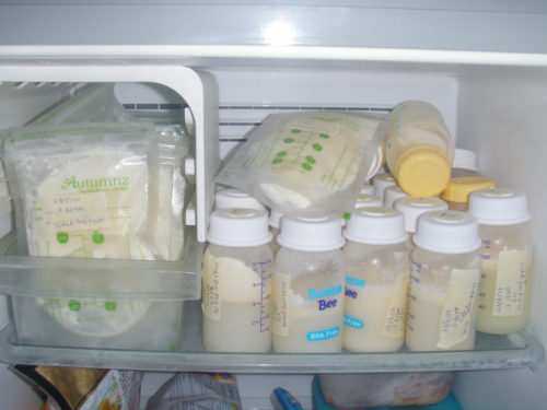 Сколько можно хранить грудное молоко замороженное